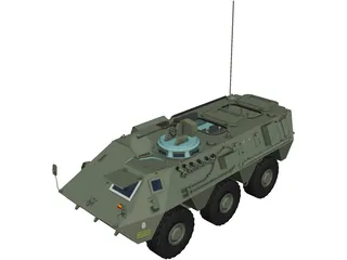 Pegaso 3560 BMR 3D Model