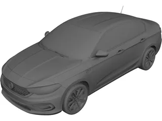 Fiat Tipo (2016) 3D Model