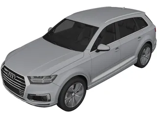 Audi Q7 (2016) 3D Model