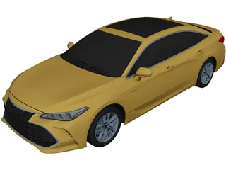 Toyota Avalon (2018) 3D Model