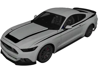 Ford Mustang RTR (2015) 3D Model