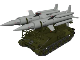 SA-4 Ganef 3D Model