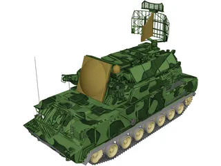 SA-15 Tor-M1 3D Model