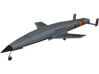 Sanger Amerika Bomber 3D Model