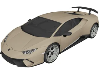 Lamborghini Huracan 3D Model