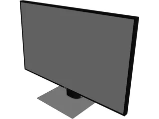 Dell S2216H Monitor 3D Model