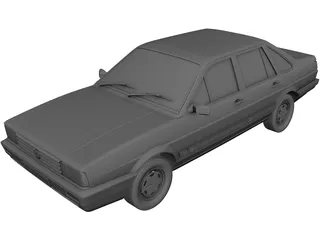 Volkswagen Santana (1985) 3D Model