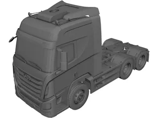 Hyundai Trago Xcient (2013) 3D Model