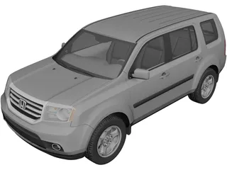 Honda Pilot (2014) 3D Model