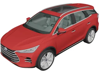 BYD Tang DM (2018) 3D Model