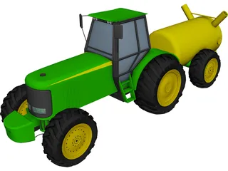 Tractor 3D Model