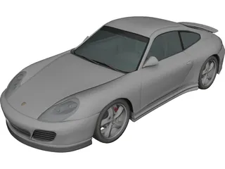 Porsche 911 996 3D Model