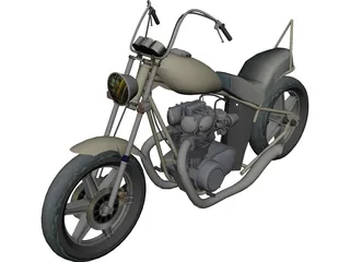 Motorcycle 3D Model