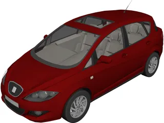 Seat Toledo 3D Model