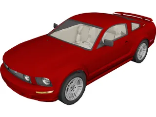 Ford Mustang 3D Model