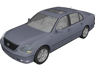 Lexus LS330 3D Model