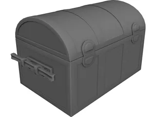 Treasure Chest 3D Model