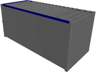 Shipping Container 3D Model 3D Preview