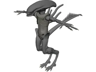 Alien 3D Model 3D Preview
