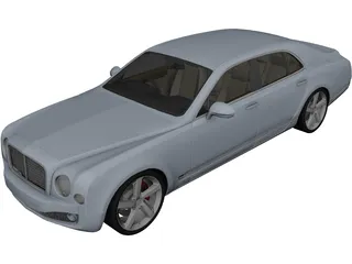 Bentley Mulsanne (2010) 3D Model