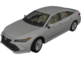 Toyota Avalon XSE (2020) 3D Model