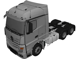 Mercedes-Benz Actros 3D Model