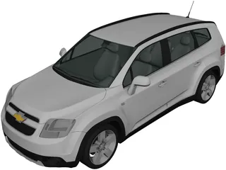 Chevrolet Orlando (2010) 3D Model