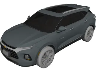 Chevrolet Blazer Premium (2018) 3D Model