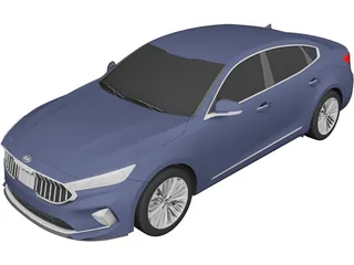 Kia Cadenza (2020) 3D Model