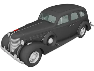 ZIS 101A (1939) 3D Model