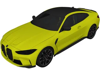 BMW M4 Competition [G82] (2021) 3D Model