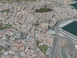 A Coruna City, Spain (2020) 3D Model