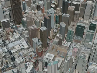 San Francisco City, USA (2020) 3D Model