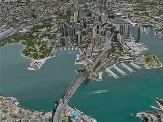 Sydney City, Australia (2020) 3D Model