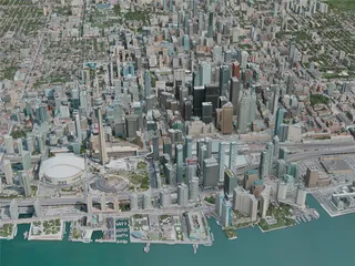 Toronto City, Canada (2020) 3D Model