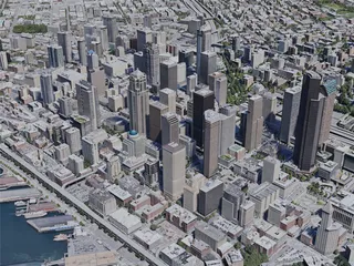 Seattle City, USA (2020) 3D Model