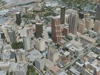 Atlanta City, USA (2020) 3D Model