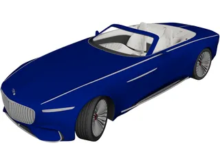 Mercedes-Maybach Vision 6 (2018) 3D Model