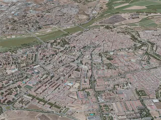 Badajoz City, Spain (2020) 3D Model