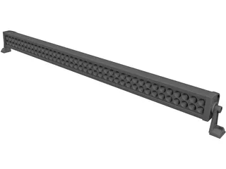 Light Bar LED 40in CAD 3D Model