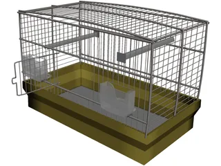 Bird Cage 3D Model