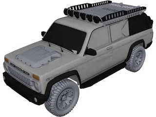 Lada Niva 2329 3D Model