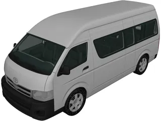 Toyota Hiace (2012) 3D Model