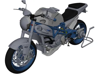 Ducati RS CAD 3D Model