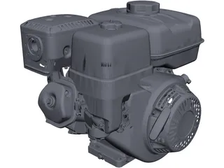 Honda GX270 Engine CAD 3D Model