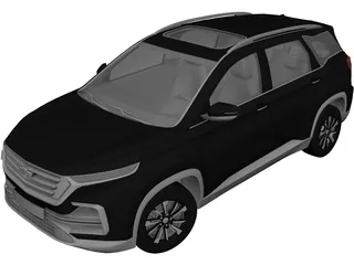 Chevrolet Captiva Premium (2021) 3D Model