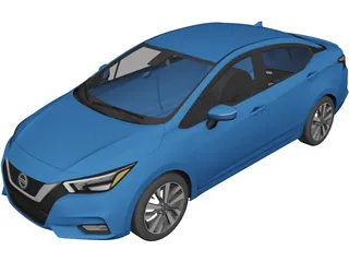 Nissan Almera (2021) 3D Model