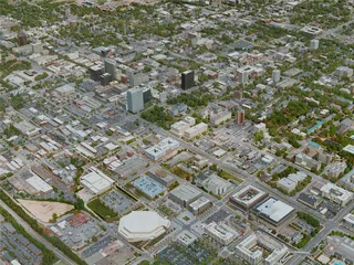 Columbia City, USA (2020) 3D Model