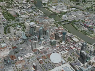 Nashville City, USA (2020) 3D Model