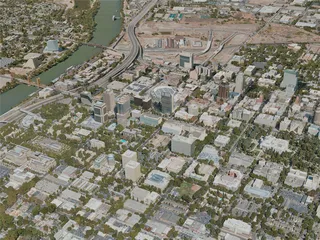 Sacramento City, USA (2020) 3D Model